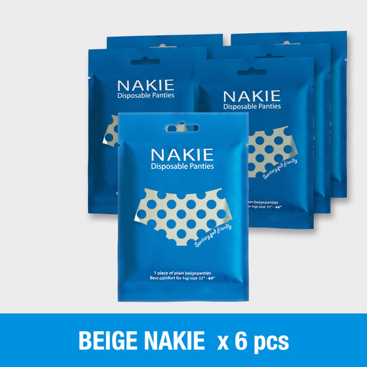 NAKIE ชุด 6 ชิ้น (BEIGE)