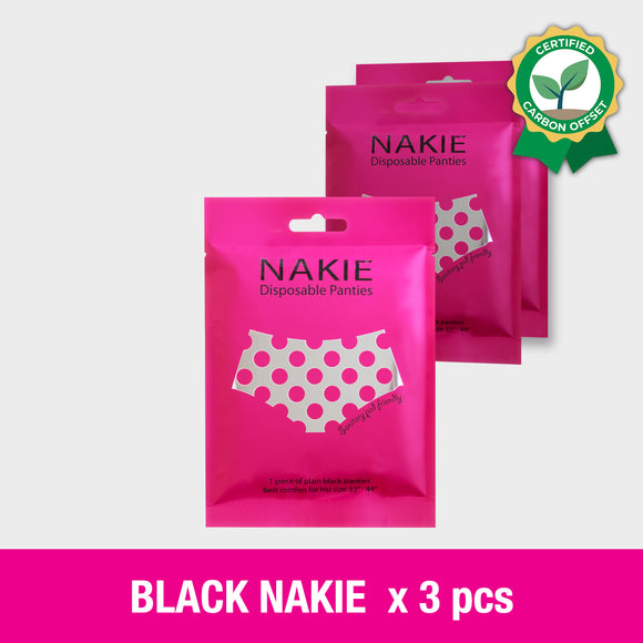 NAKIE ชุด 3 ชิ้น (BLACK)