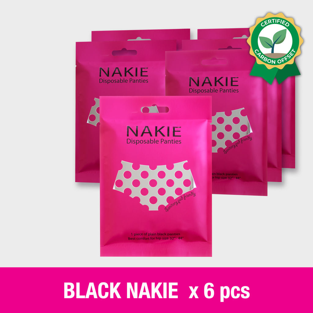 NAKIE ชุด 6 ชิ้น (BLACK)